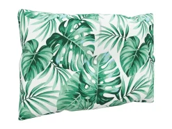 Ropa De Casa-Cojines para palets 3 unidades tela estampado de hojas ES852361 Verde