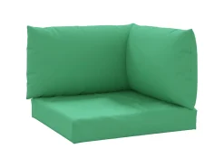 Ropa De Casa-Cojines para palets 3 unidades tela Oxford ES569185 Verde