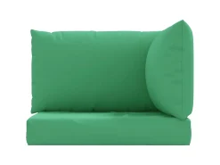 Ropa De Casa-Cojines para palets 3 unidades tela Oxford ES569185 Verde