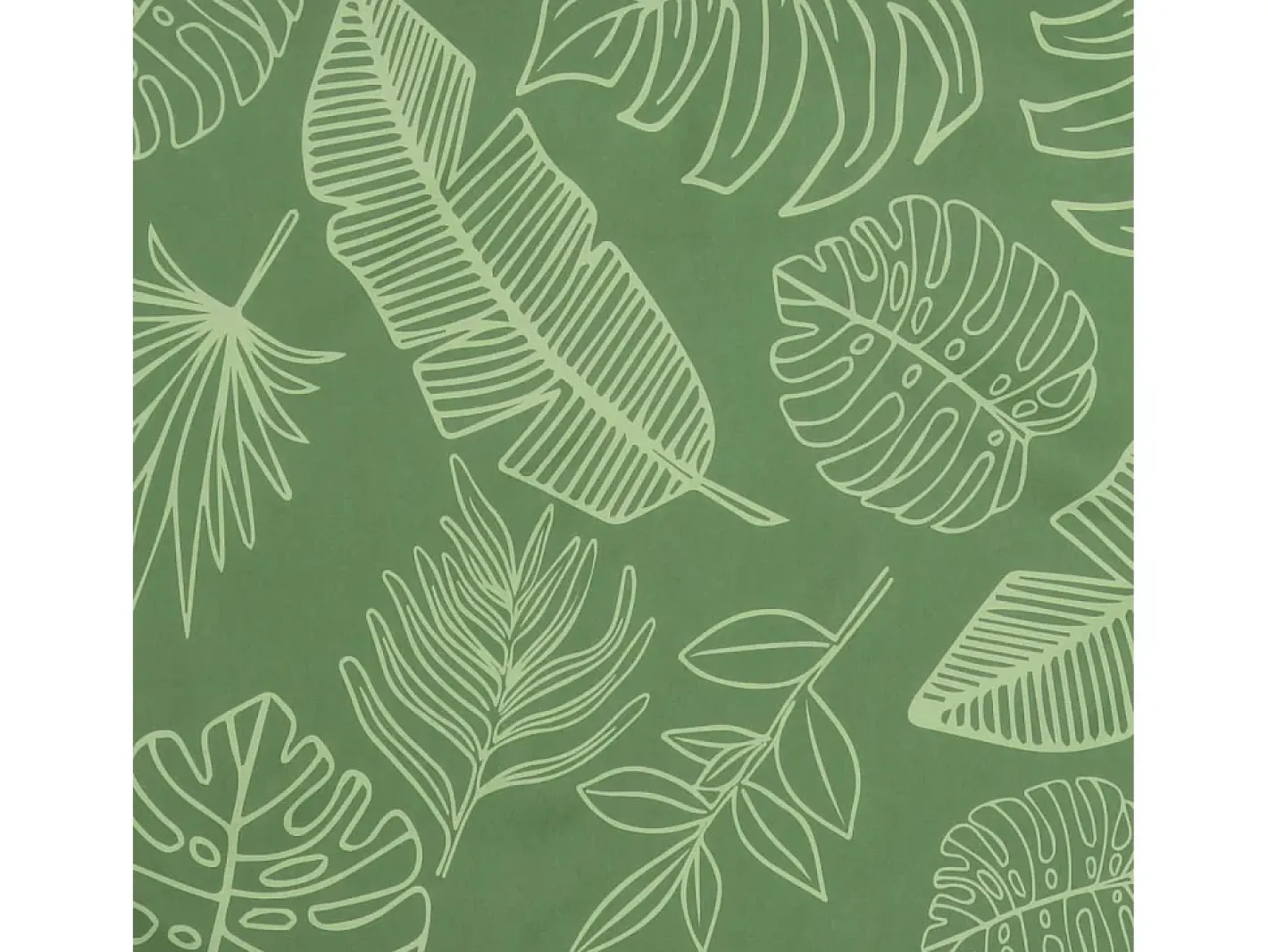 Clicnbuy Ropa De Casa-Cojines para palets 2 unidades tela estampado de hojas Verde