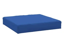 Clicnbuy Cojines para palets 3 unidades tela Oxford Azul Outlet