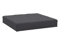 Clicnbuy Cojines para palets 3 unidades tela Oxford Gris antracita