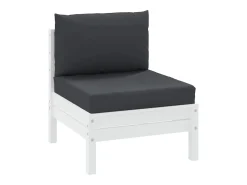 Cojines para palets 2 unidades tela Oxford ES327147 Negro Discount