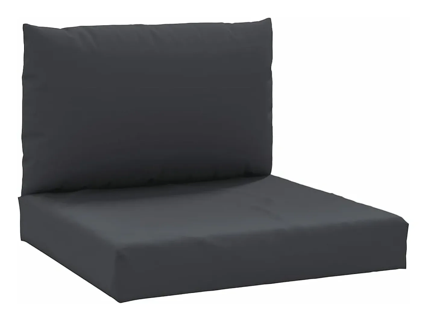 Cojines para palets 2 unidades tela Oxford ES327147 Negro Discount