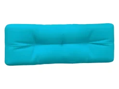 Ropa De Casa-Cojines para palés 2 piezas tela turquesa ES818358 Azul