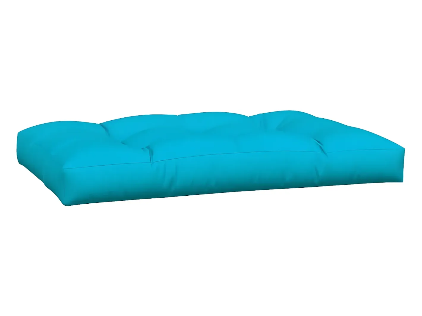 Ropa De Casa-Cojines para palés 2 piezas tela turquesa ES818358 Azul
