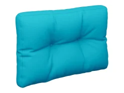 Clicnbuy Cojines para palés 2 piezas tela turquesa Azul turquesa Best