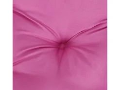 Clicnbuy Cojines para palés 5 piezas tela Rosa New