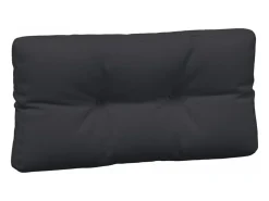 Clicnbuy Cojines para palés 7 piezas tela Negro Best