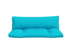 Ropa De Casa-Cojines para palés 2 unidades tela Oxford turquesa ES280081 Azul