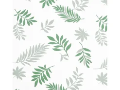Clicnbuy Cojines para silla 4 unidades tela estampado de hojas 40x40x7 cm Verde Hot