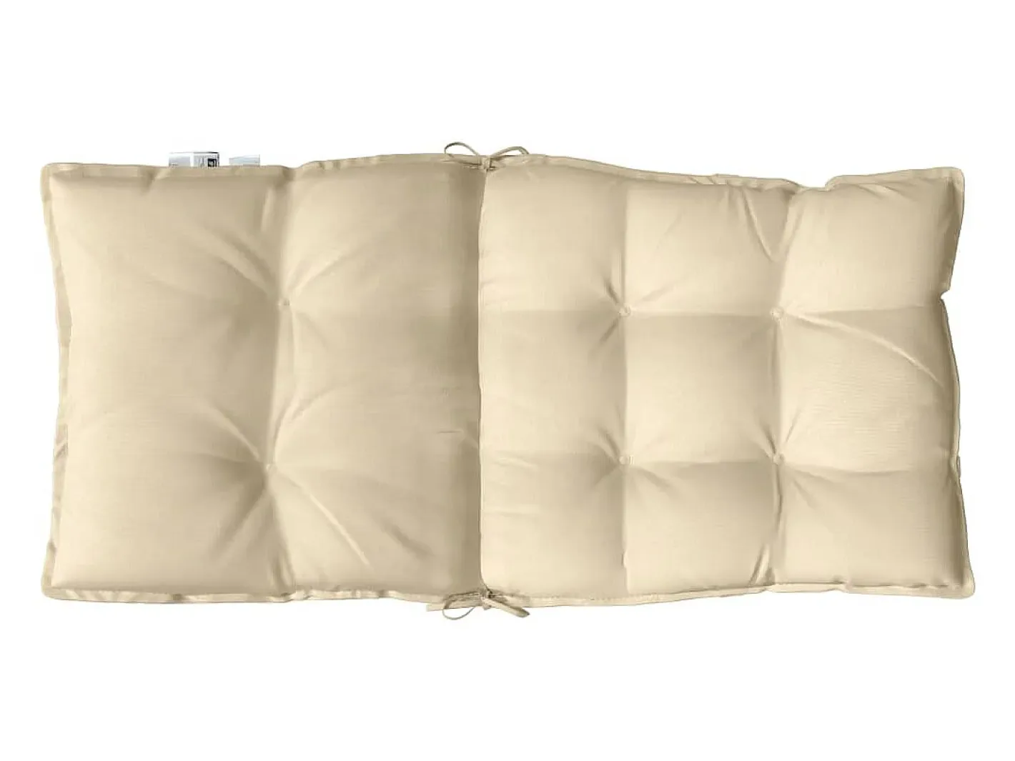 Sale Clicnbuy Cojines para silla con respaldo bajo 6 unidades tela Oxford Beige