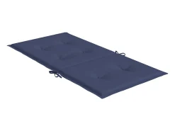 Clicnbuy Cojines para silla con respaldo bajo 6 unidades tela marino Azul Hot