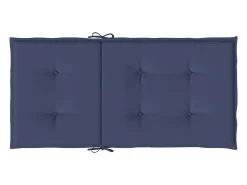 Clicnbuy Cojines para silla con respaldo bajo 6 unidades tela marino Azul Hot