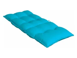 Clicnbuy Cojines para silla con respaldo alto 2 unidades tela Oxford turquesa Azul turquesa