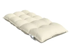 Best Clicnbuy Cojines para silla con respaldo bajo 4 unidades tela Oxford Crema