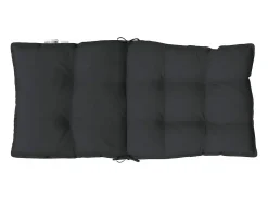 Clicnbuy Cojines para silla con respaldo bajo 2 unidades tela Oxford Negro Best