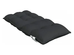 Clicnbuy Cojines para silla con respaldo bajo 2 unidades tela Oxford Negro Best