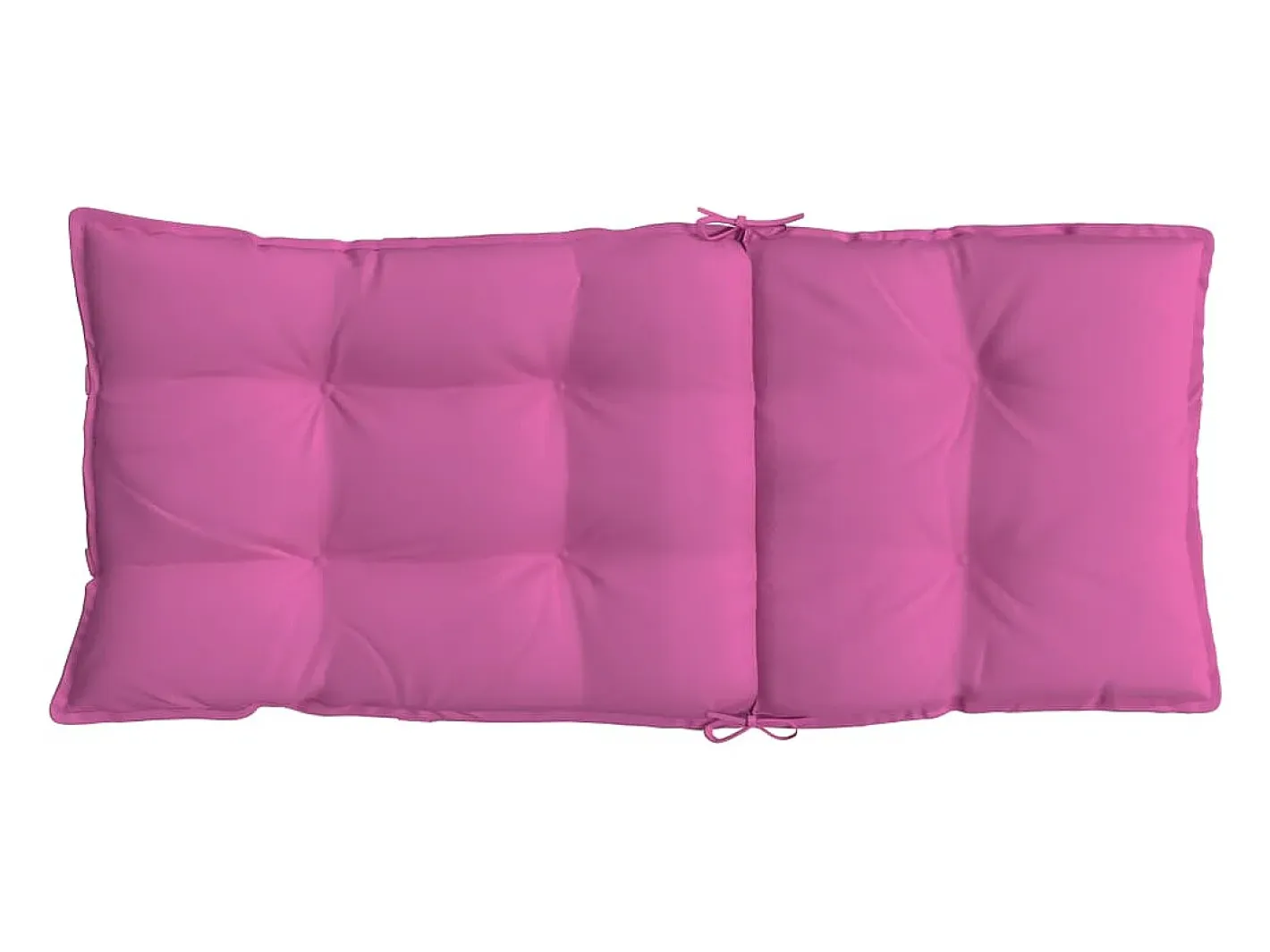 Clicnbuy Ropa De Casa-Cojines para silla con respaldo alto 4 unidades tela Oxford Rosa