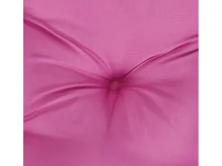 Clicnbuy Cojines para silla con respaldo alto 6 unidades tela Oxford Rosa Online