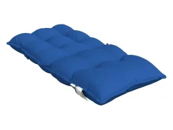 Clicnbuy Cojines para silla respaldo bajo 6 unidades tela Oxford real Azul New
