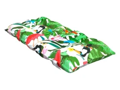 Clicnbuy Cojines para silla respaldo bajo 4 unidades tela Oxford Multicolor