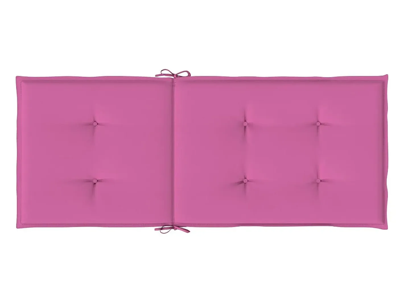 Clicnbuy Cojines para sillas con respaldo alto 4 unidades tela Rosa