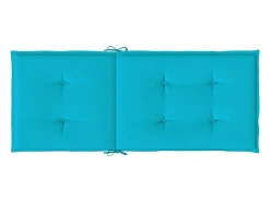 Online Clicnbuy Cojines para sillas con respaldo alto 6 unidades tela turquesa Azul turquesa