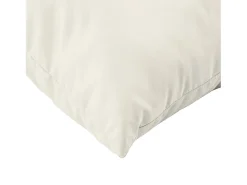 Clicnbuy Cojines para sofá de palets 3 unidades tela melange Crema