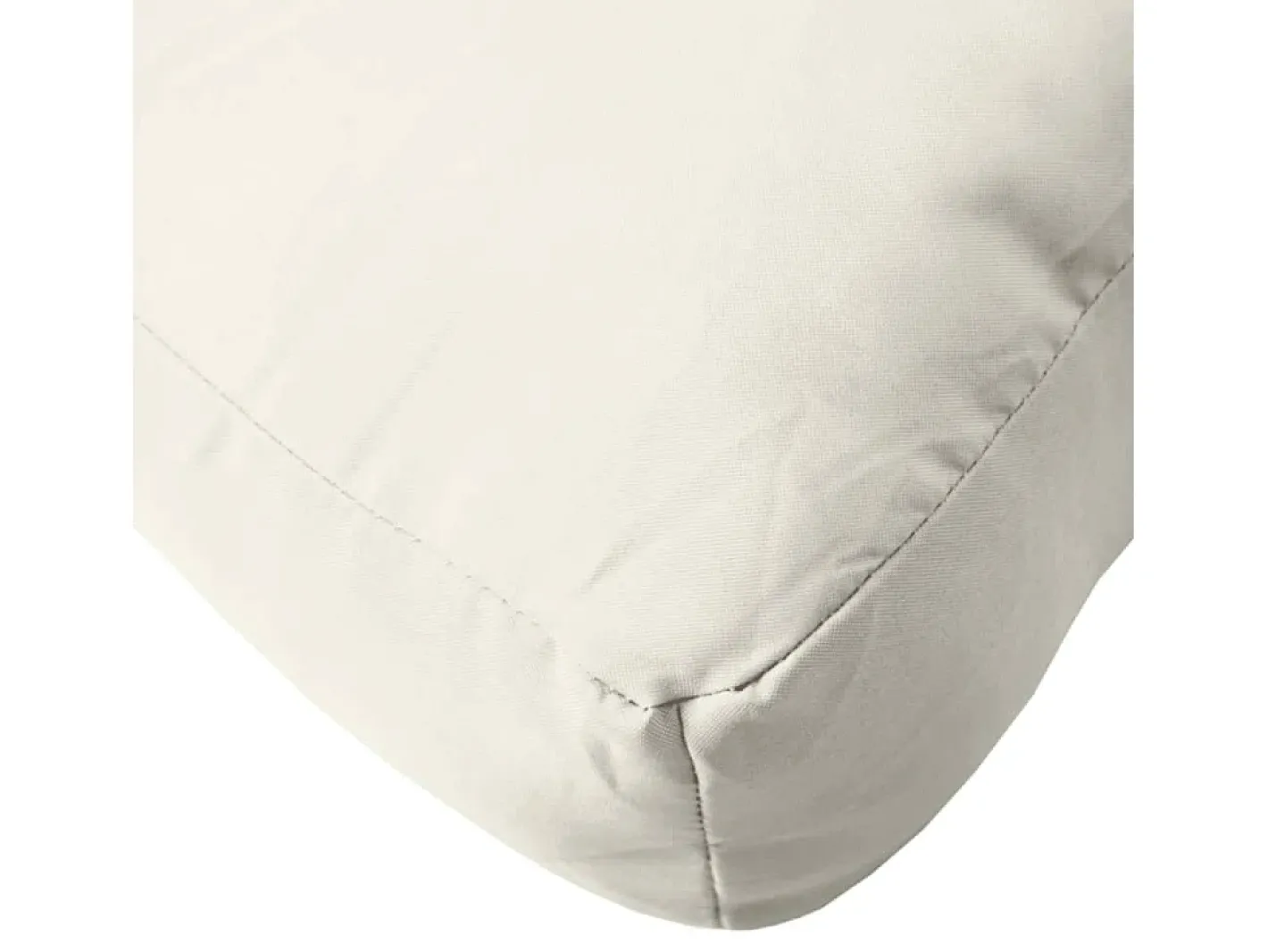 Clicnbuy Cojines para sofá de palets 3 unidades tela melange Crema