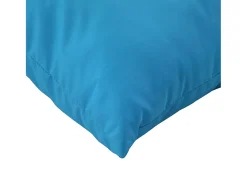 Clicnbuy Cojines para sofá de palets 3 unidades tela Azul