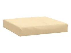 Clearance Clicnbuy Cojines para sofá de palets 3 unidades tela melange Beige