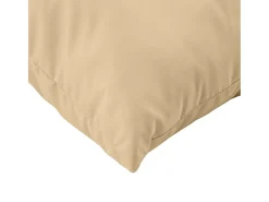 Clearance Clicnbuy Cojines para sofá de palets 3 unidades tela melange Beige