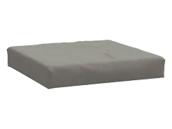 Clicnbuy Cojines para sofá de palets 3 unidades tela oscuro melange Gris Sale