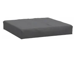 Sale Clicnbuy Cojines para sofá de palets 2 unidades tela melange Gris antracita