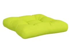 Hot Clicnbuy Cojines para sofá de palets 3 unidades tela claro Verde