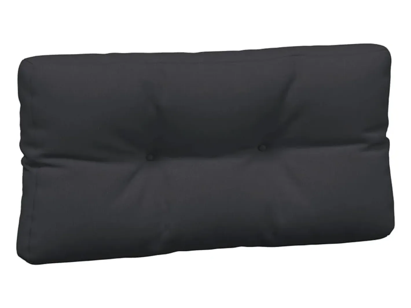 Clicnbuy Ropa De Casa-Cojines para sofá de palets 5 unidades tela Negro
