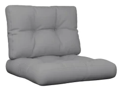 Ropa De Casa-Cojines para sofá de palets 2 unidades tela ES659956 Gris