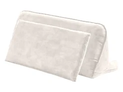 Kawola Ropa De Casa-Cojines respaldo - blanco terciopelo - WIOLO Crema