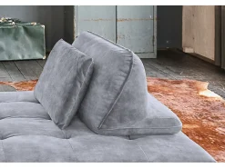 Kawola Ropa De Casa-Cojines respaldo - terciopelo - WIOLO Gris