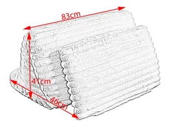 Kawola Cojín - Pana - WIOLO SOFT Topo New