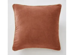 L’effet papillon Cojín 45 x 45 cm CÉSAR Terracota Naranja