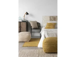 Ropa De Casa-Cojín algodón oro 45x45 cm Dorado