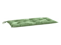 Ropa De Casa-Cojín banco de jardín tela Oxford estampado hojas 100x50x7 cm ES569849 Verde