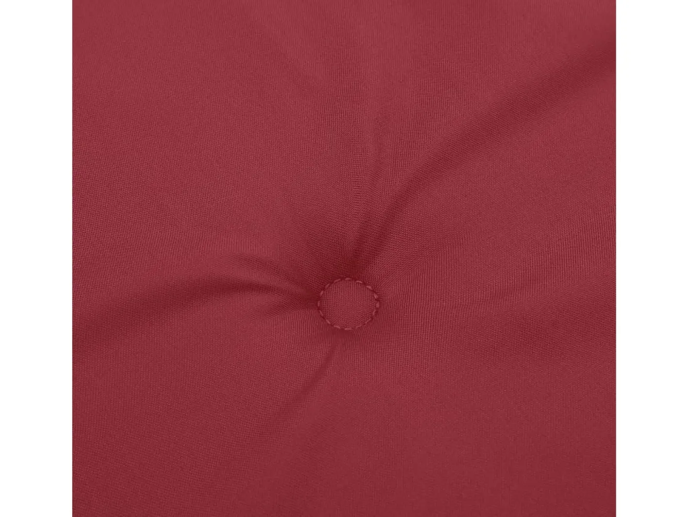 Outlet Cojín de banco de jardín tela Oxford tinto 100x50x3 cm ES891713 Rojo