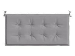 Cojín de banco de jardín tela Oxford 120x50x3 cm ES269201 Gris Outlet