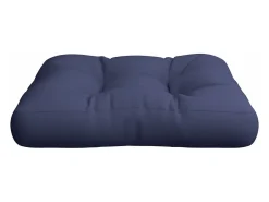 New Clicnbuy Cojín de muebles de palets tela Oxford marino 58x58x10 cm Azul
