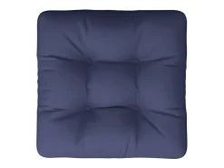New Clicnbuy Cojín de muebles de palets tela Oxford marino 58x58x10 cm Azul