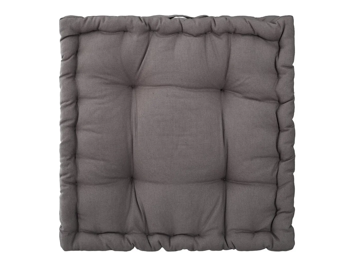 Atmosphera Ropa De Casa-Cojín de suelo de estilo geométrico Gris