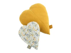 Clearance Sauthon Cojín decorativo de algodón 30x30cm Amarillo